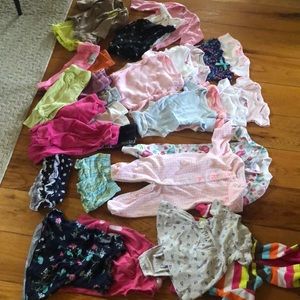 3-6 month baby girl lot